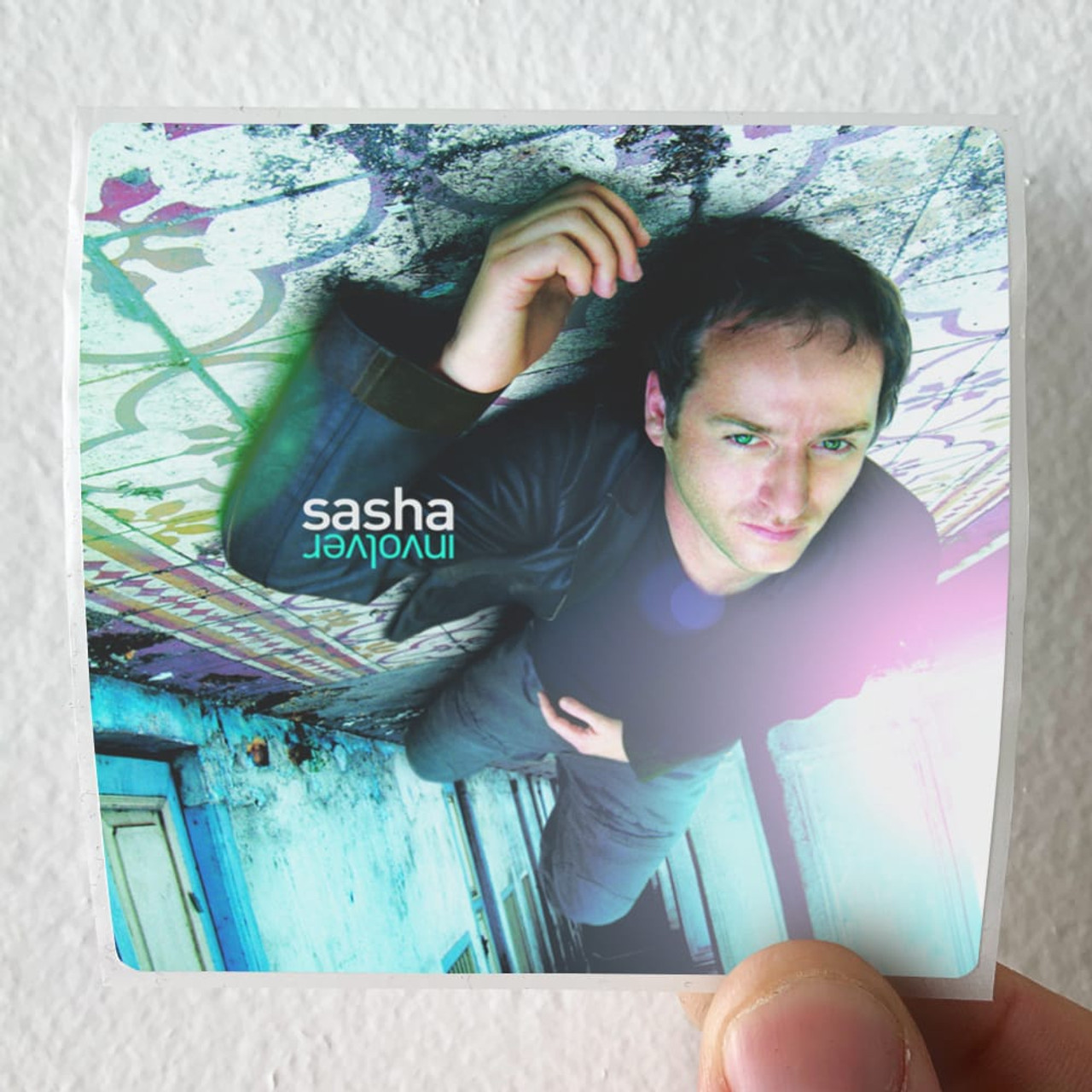 Sasha Involver Album Cover Sticker