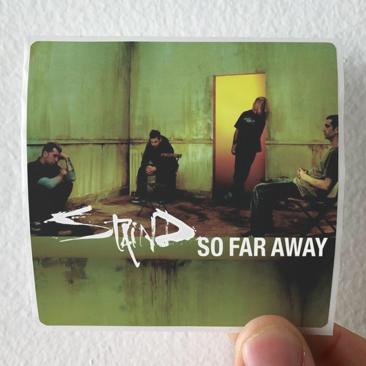 Staind So Far Away Album Cover Sticker