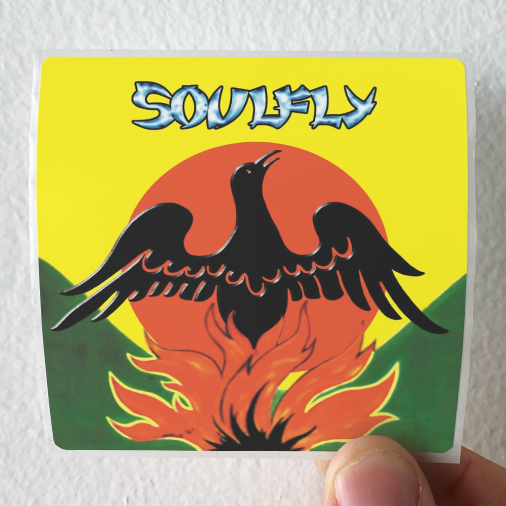 Soulfly Primitive Album Cover Sticker