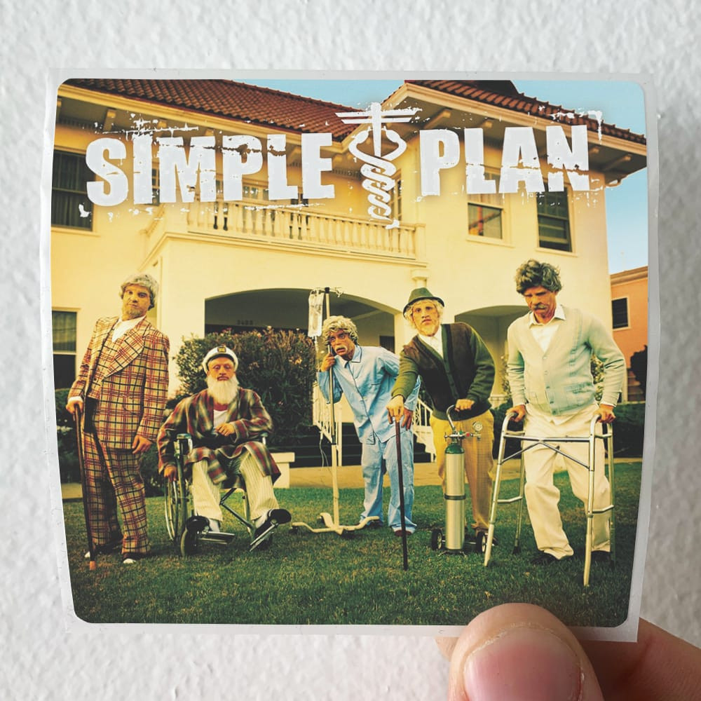 Simple Plan Still Not Getting Any 1 Album Cover Sticker