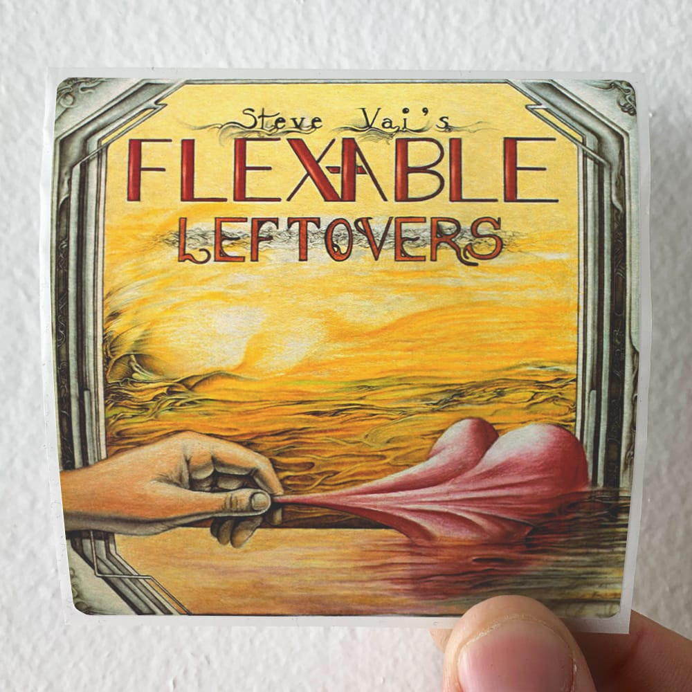 Steve Vai Flex Able Leftovers Album Cover Sticker
