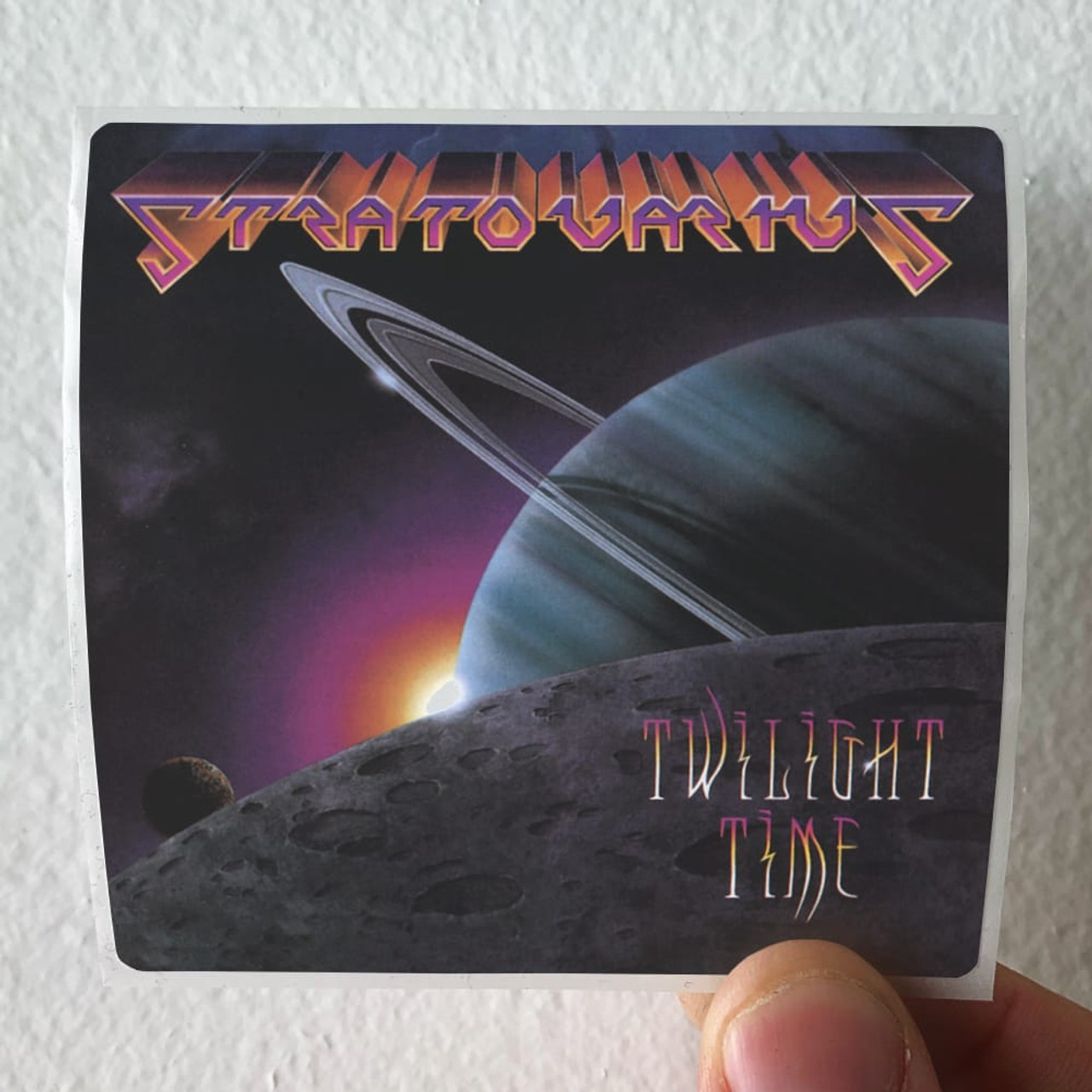 Stratovarius Twilight Time Album Cover Sticker