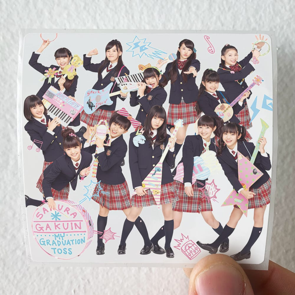 Sakura Gakuin My Graduation Toss 2 Album Cover Sticker