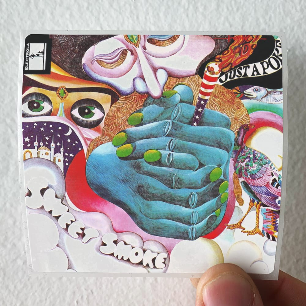 Sweet Smoke Just A Poke Album Cover Sticker