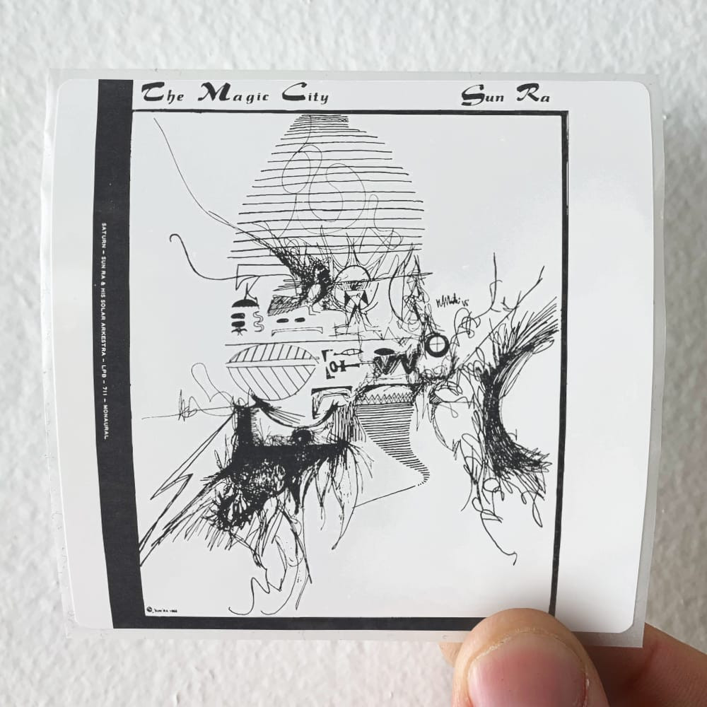 Sun Ra The Magic City Album Cover Sticker