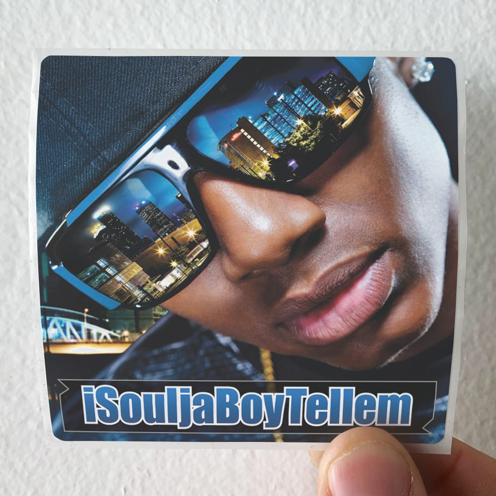 Soulja Boy Tell Em Isouljaboytellem Album Cover Sticker