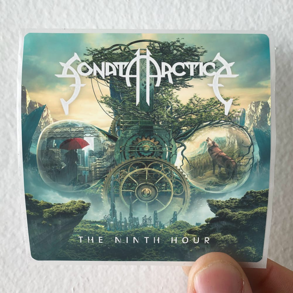 Sonata Arctica The Ninth Hour Album Cover Sticker