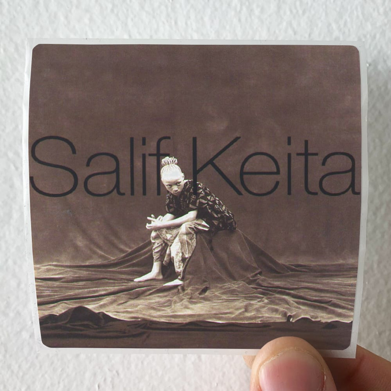 Salif Keita Folon The Past Album Cover Sticker