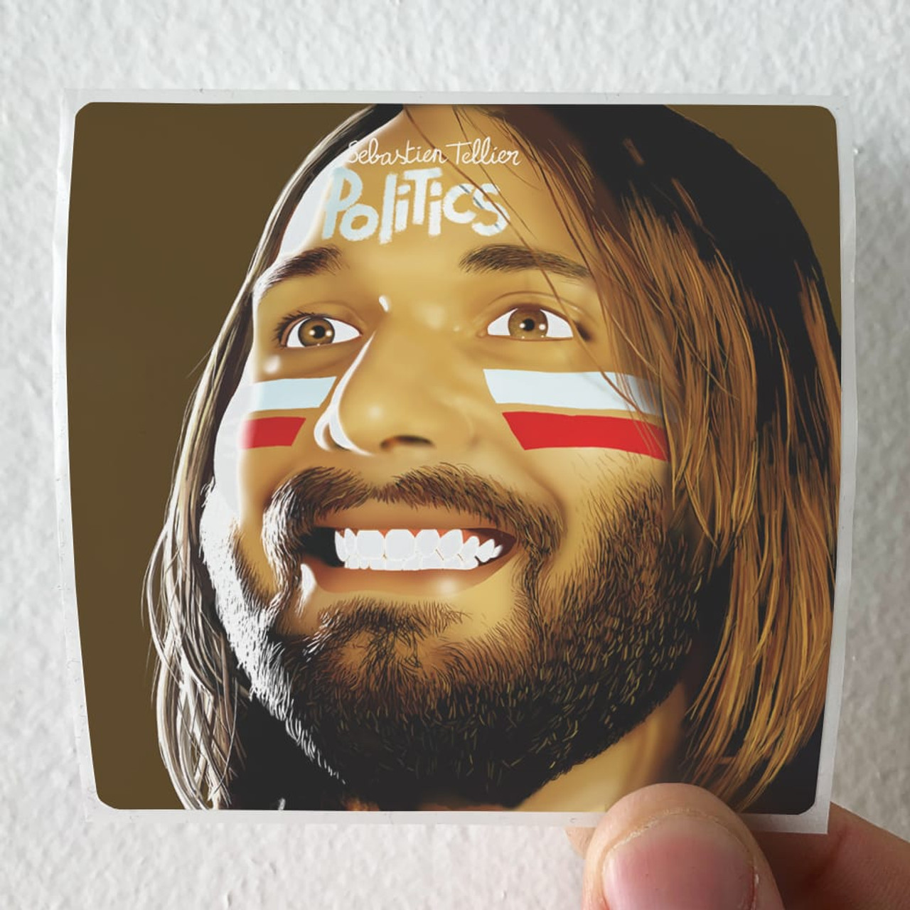 Sebastien Tellier Politics Album Cover Sticker