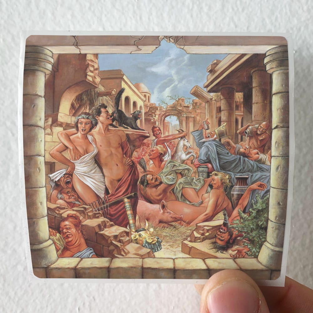 Sodom Mortal Way Of Live 1 Album Cover Sticker
