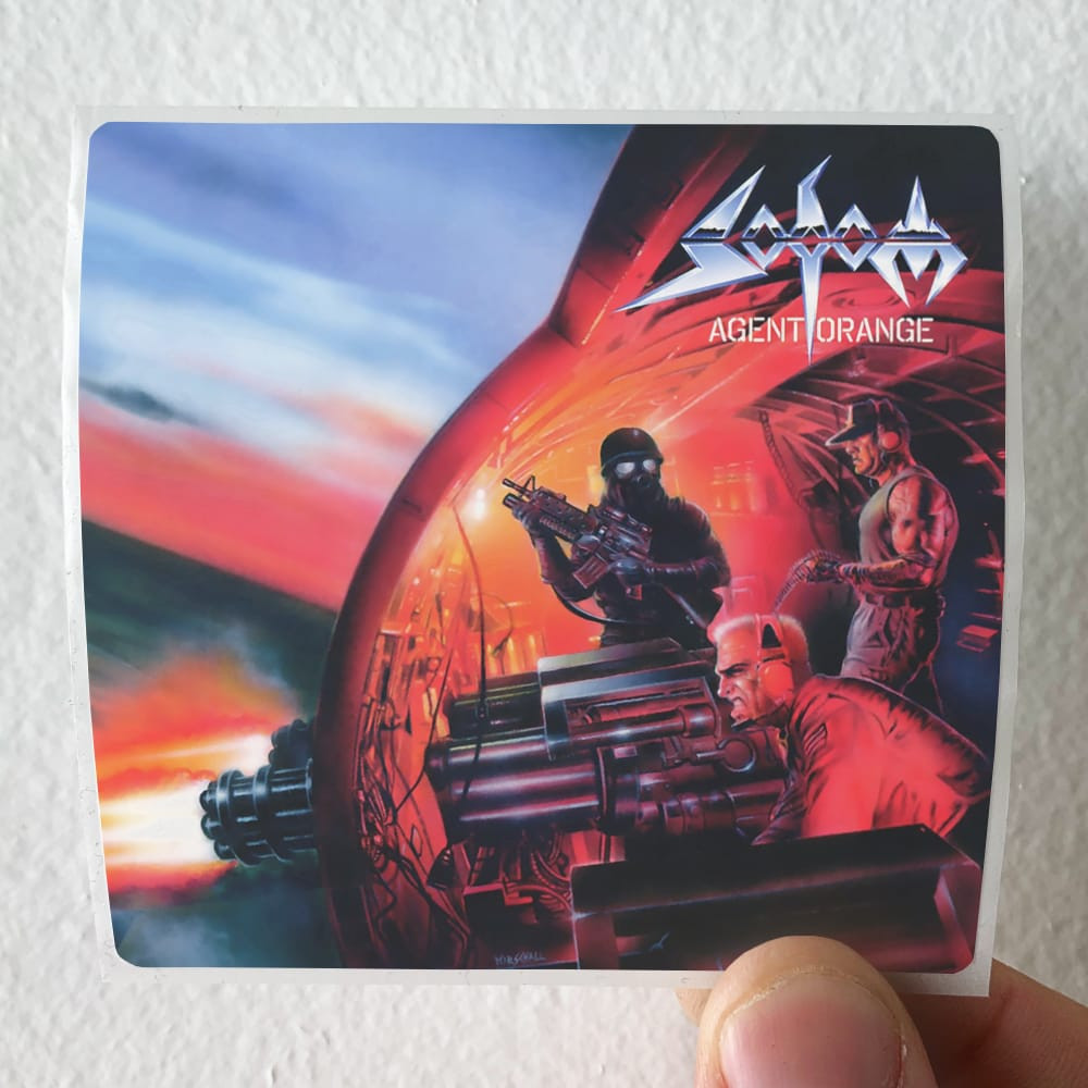 Sodom Agent Orange 1 Album Cover Sticker