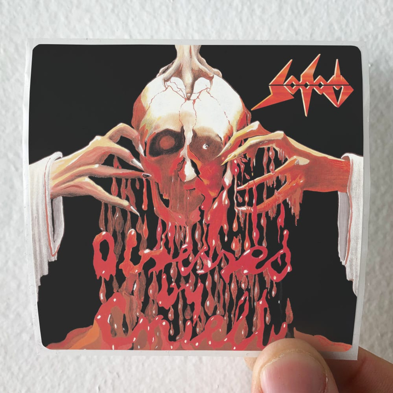 Sodom Obsessed By Cruelty 1 Album Cover Sticker