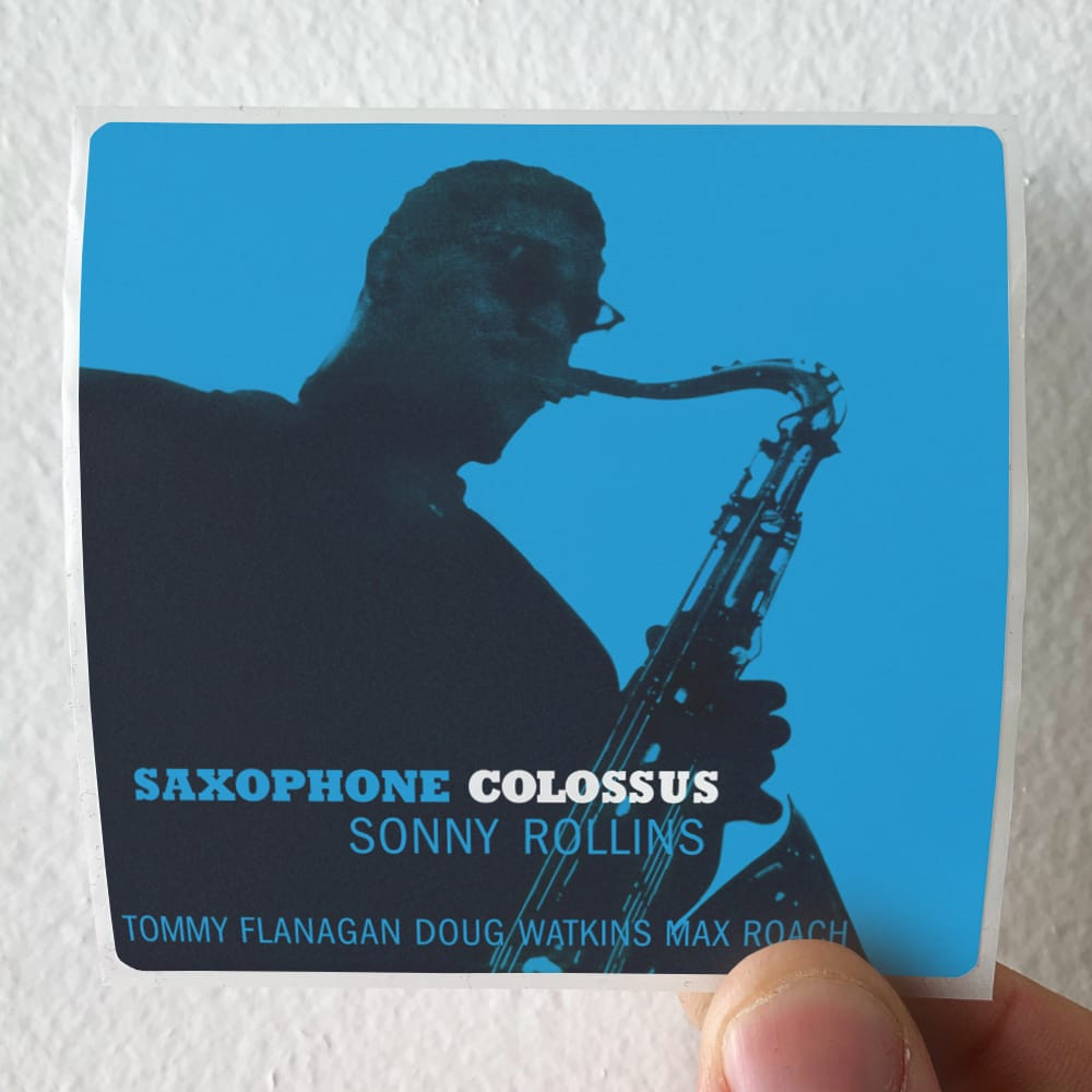 Sonny Rollins Saxophone Colossus Album Cover Sticker