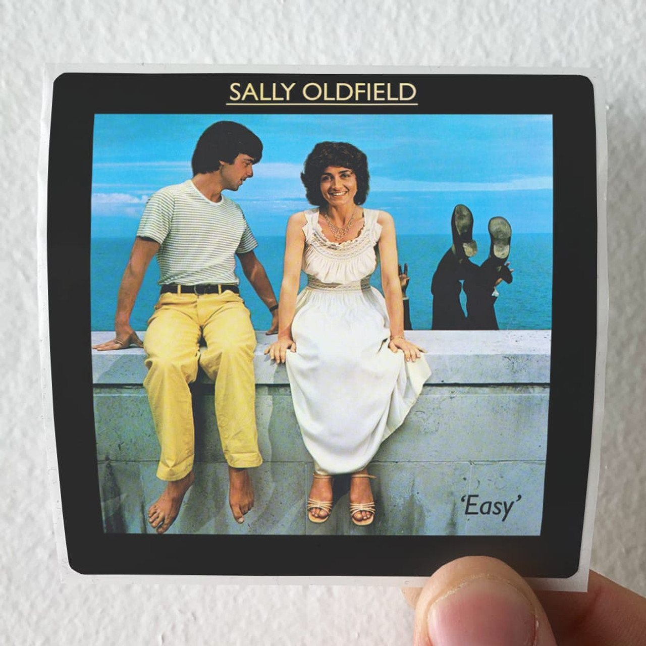 Sally Oldfield Easy Album Cover Sticker