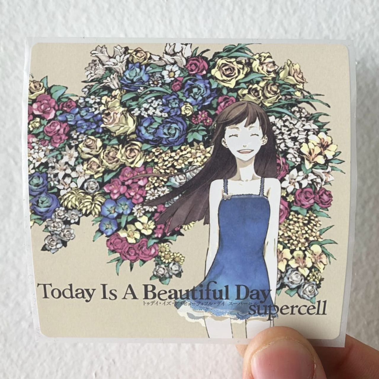 supercell Today Is A Beautiful Day Album Cover Sticker