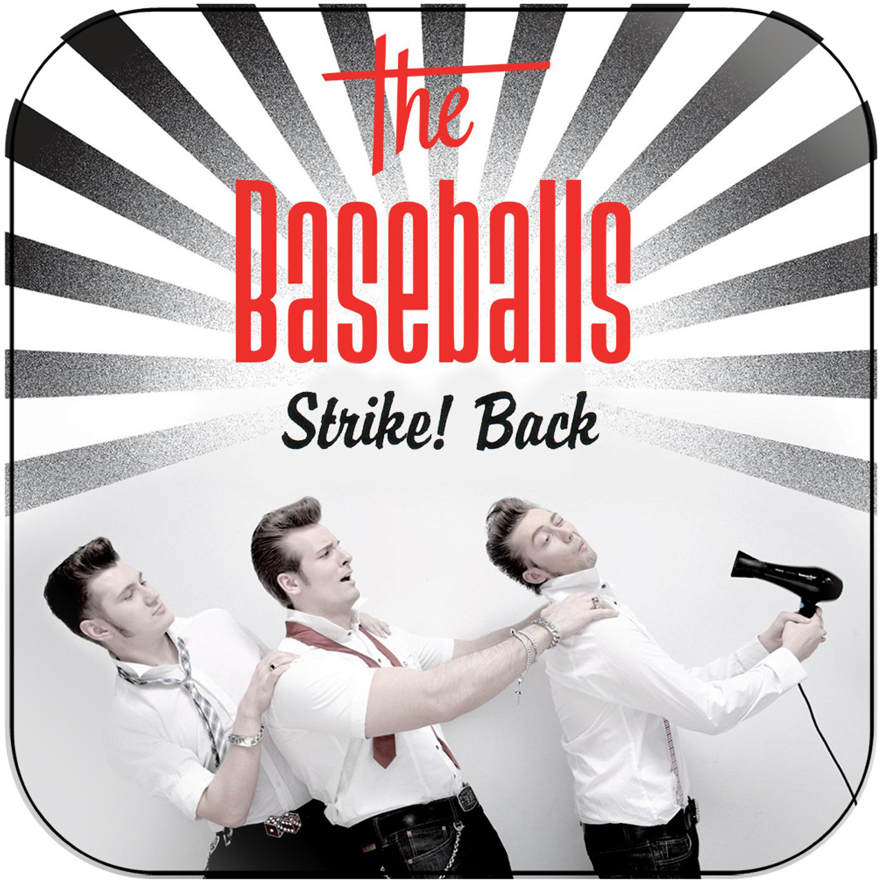 Baseballs Strike-1 Album Cover Sticker Album Cover