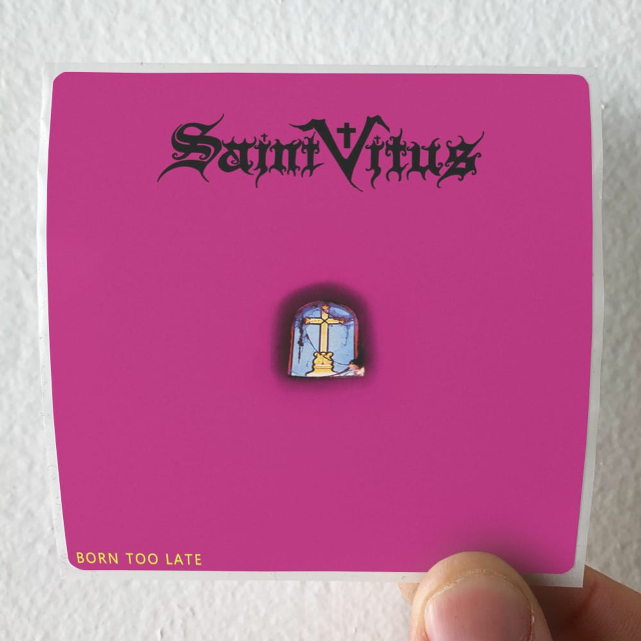 Saint Vitus Born Too Late Album Cover Sticker