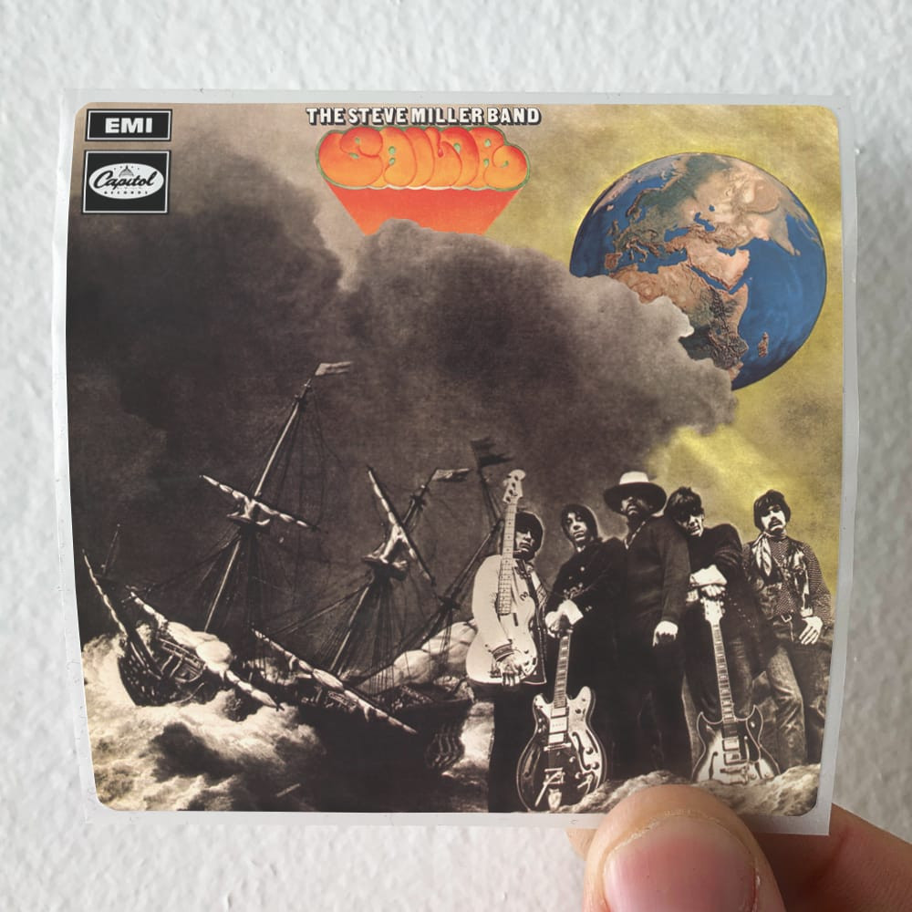 Steve Miller Band Sailor Album Cover Sticker