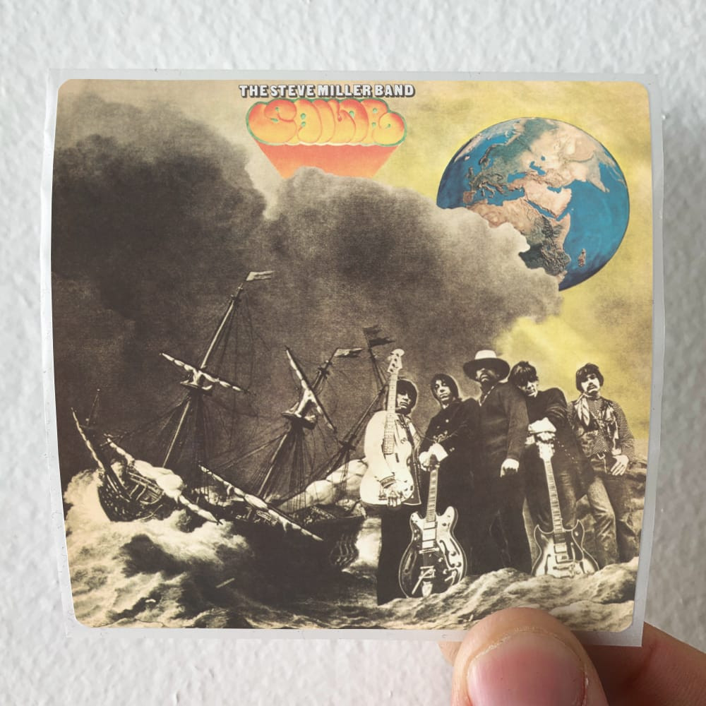 Steve Miller Band Sailor 1 Album Cover Sticker