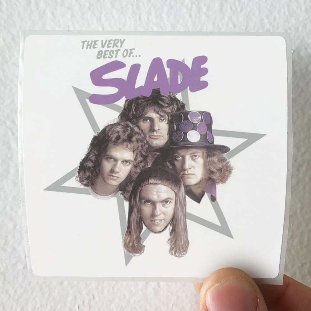 Slade The Very Best Of Slade Album Cover Sticker