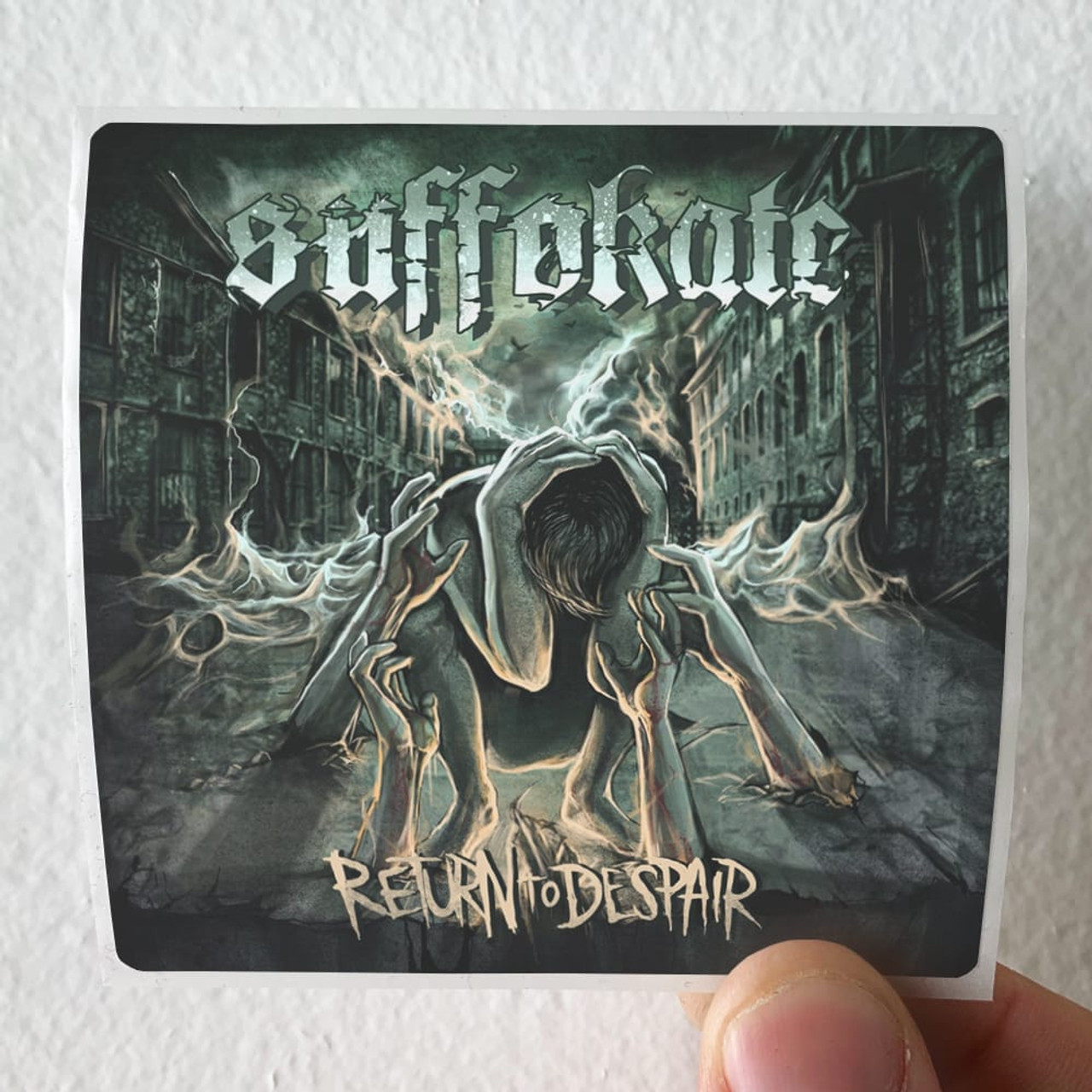 Suffokate Return To Despair Album Cover Sticker