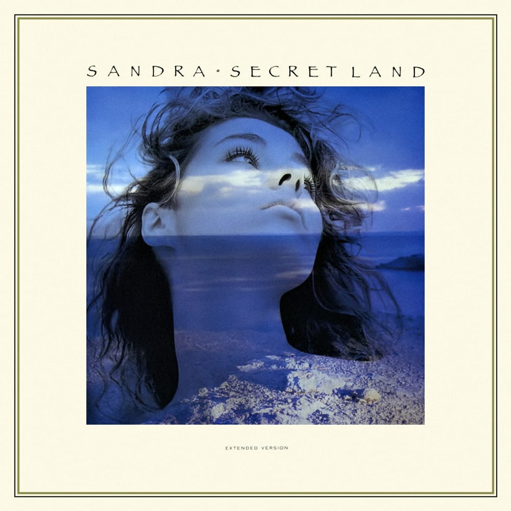 Sandra Secret Land 1 Album Cover Sticker
