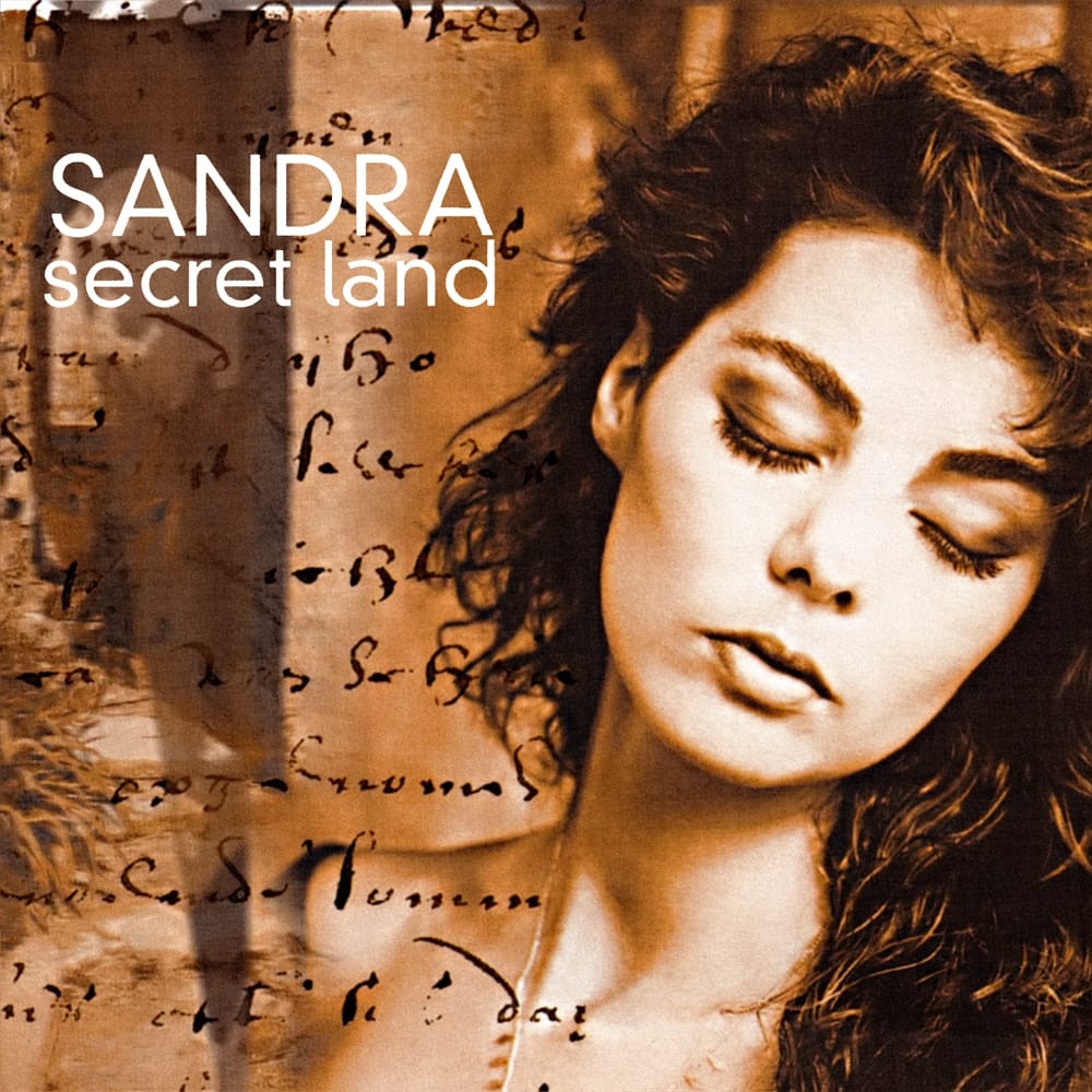 Sandra Secret Land 99 Album Cover Sticker