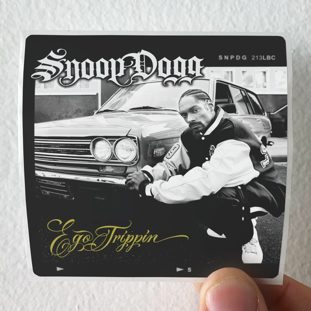 Snoop Dogg Ego Trippin Album Cover Sticker