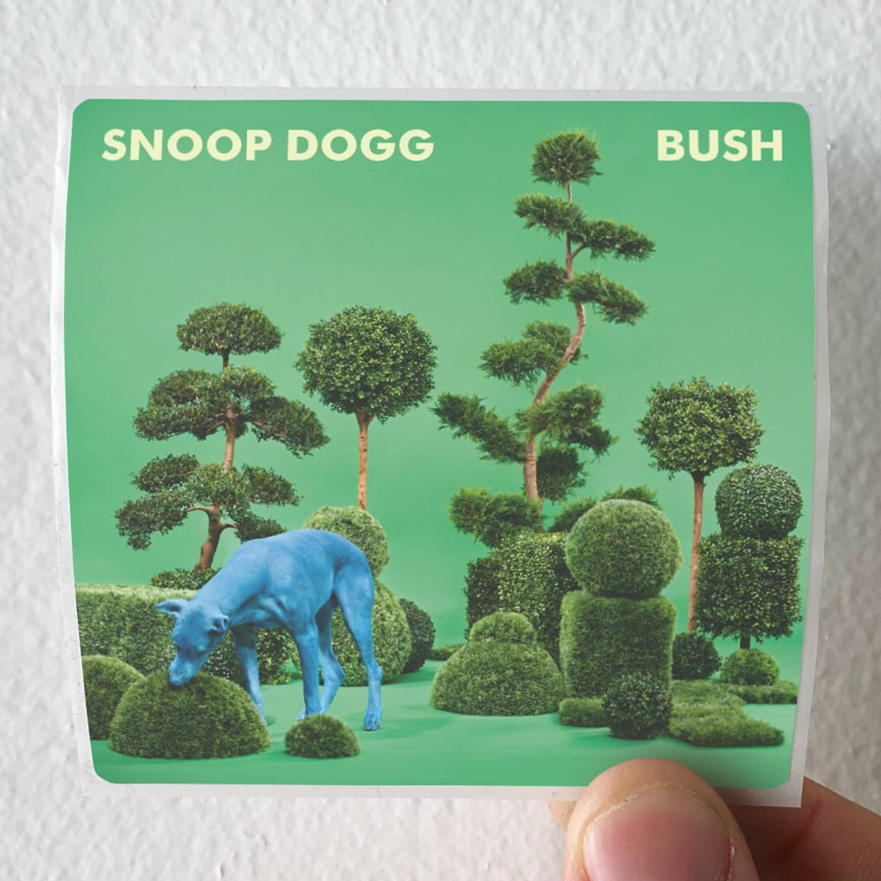 Snoop Dogg Bush Album Cover Sticker