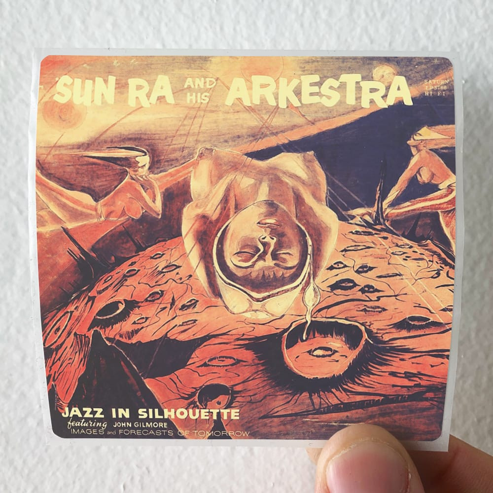 Sun Ra and His Arkestra Jazz In Silhouette 2 Album Cover Sticker