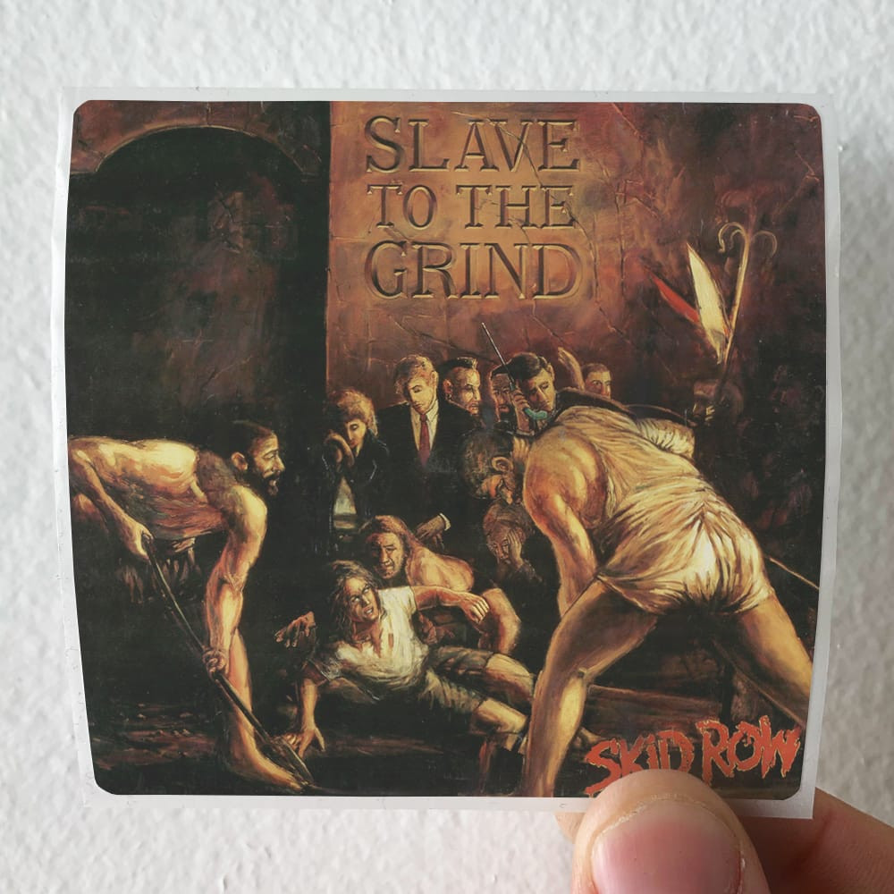 Skid Row Slave To The Grind 2 Album Cover Sticker