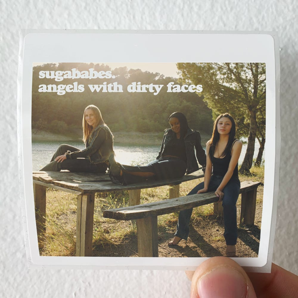 Sugababes Angels With Dirty Faces Album Cover Sticker