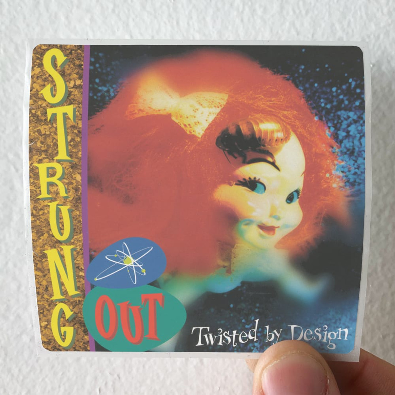 Strung Out Twisted By Design 1 Album Cover Sticker