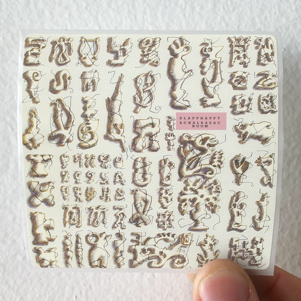 Slapp Happy Acnalbasac Noom Album Cover Sticker