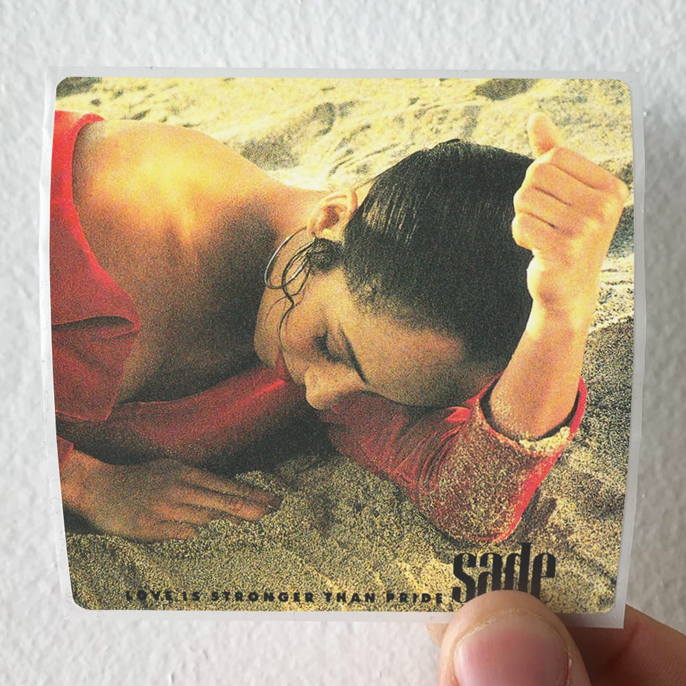 Sade Love Is Stronger Than Pride Album Cover Sticker