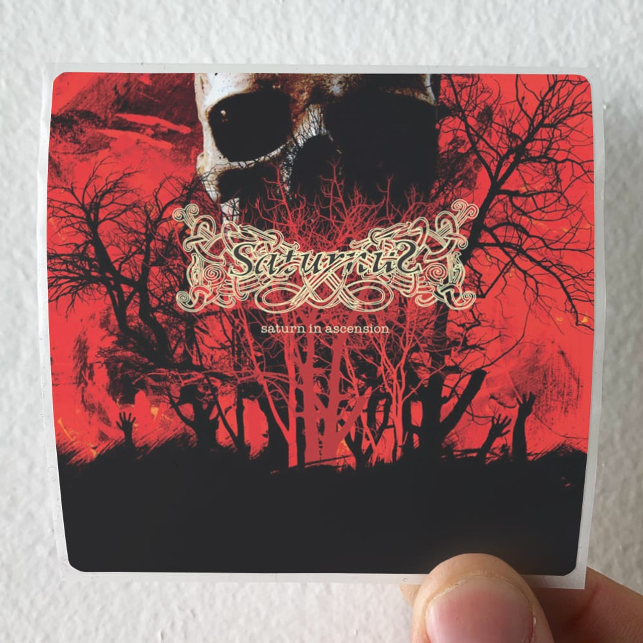 Saturnus Saturn In Ascension 1 Album Cover Sticker