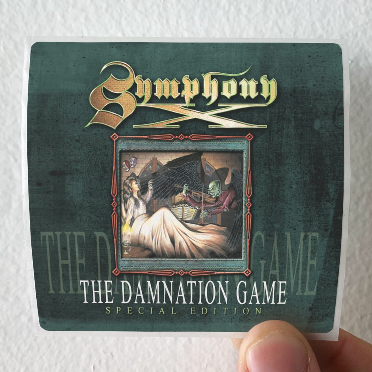 Symphony X The Damnation Game 1 Album Cover Sticker