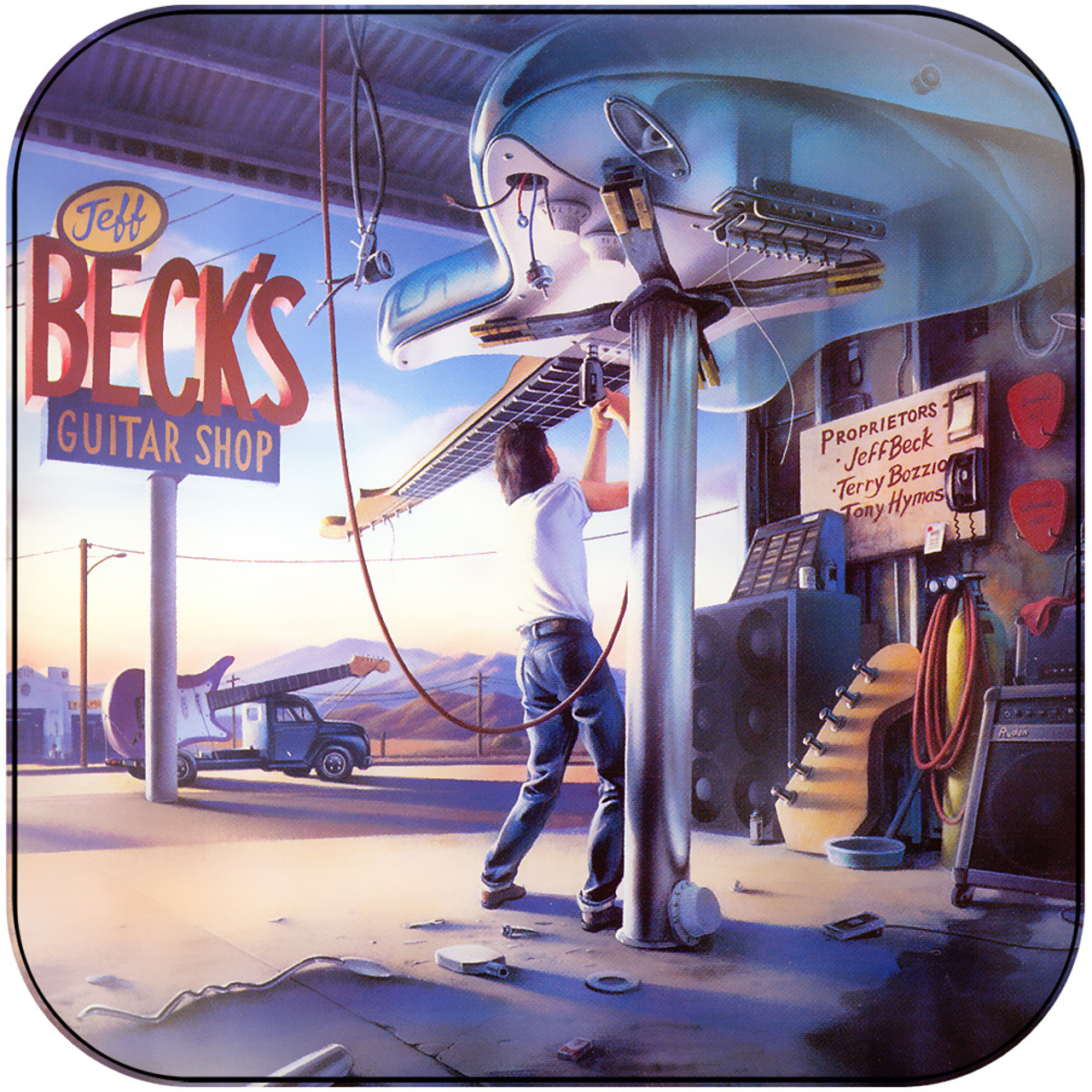 Jeff Beck - Jeff Becks Guitar Shop-2 Album Cover Sticker Album Cover Sticker