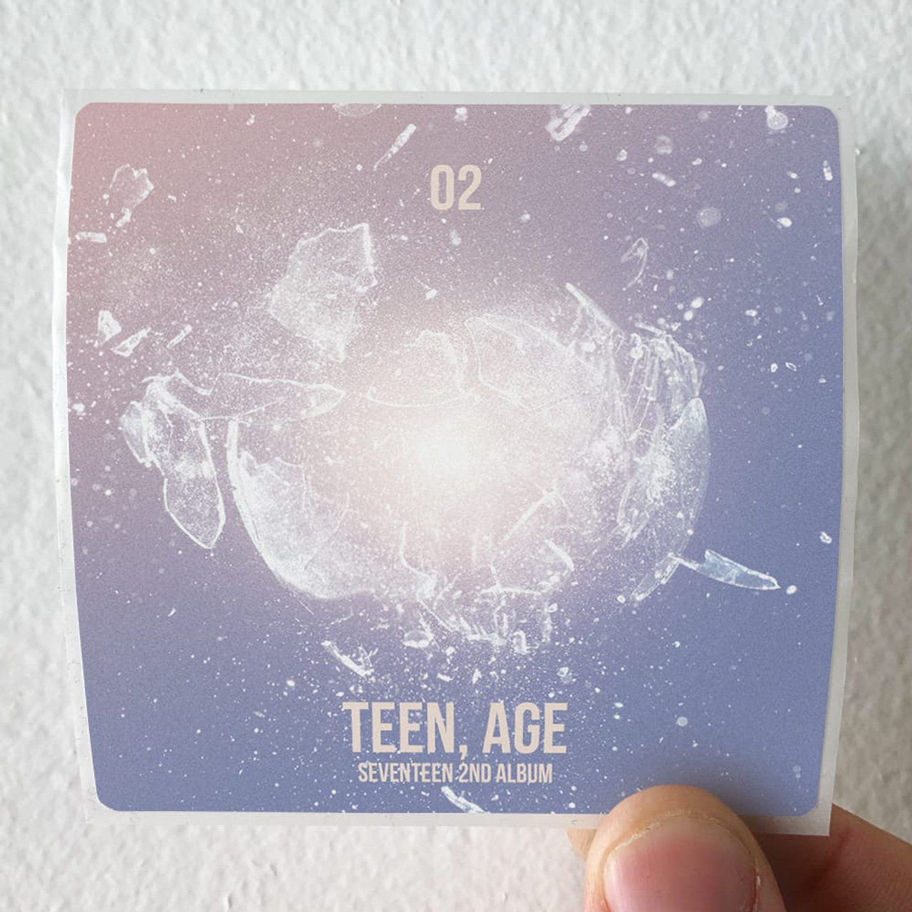 SEVENTEEN Teen Age Album Cover Sticker