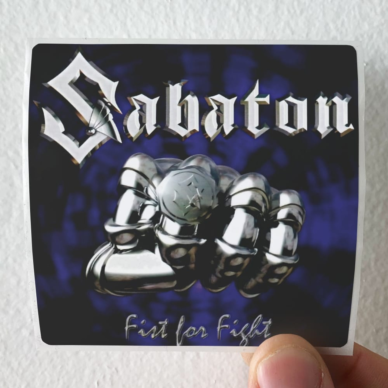 Sabaton Fist For Fight 1 Album Cover Sticker