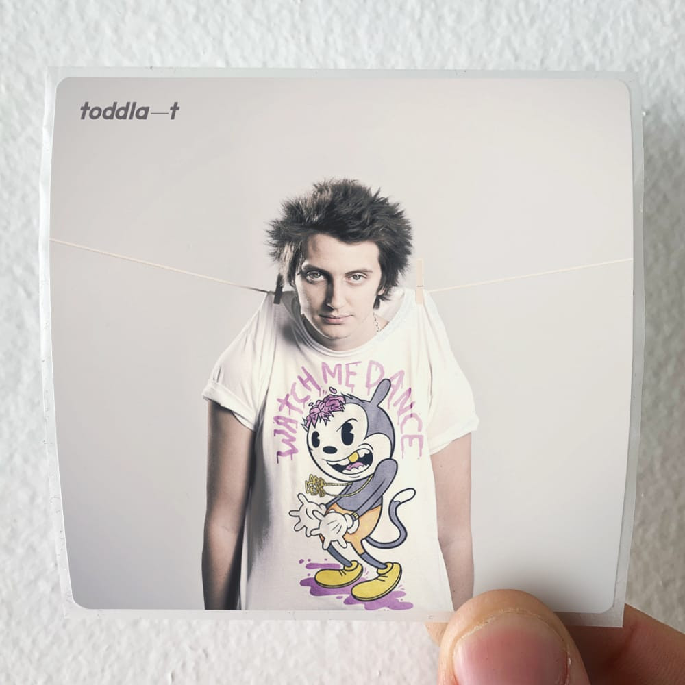 Watch Me Sticker Toddla T Watch Me Dance Album Cover Sticker