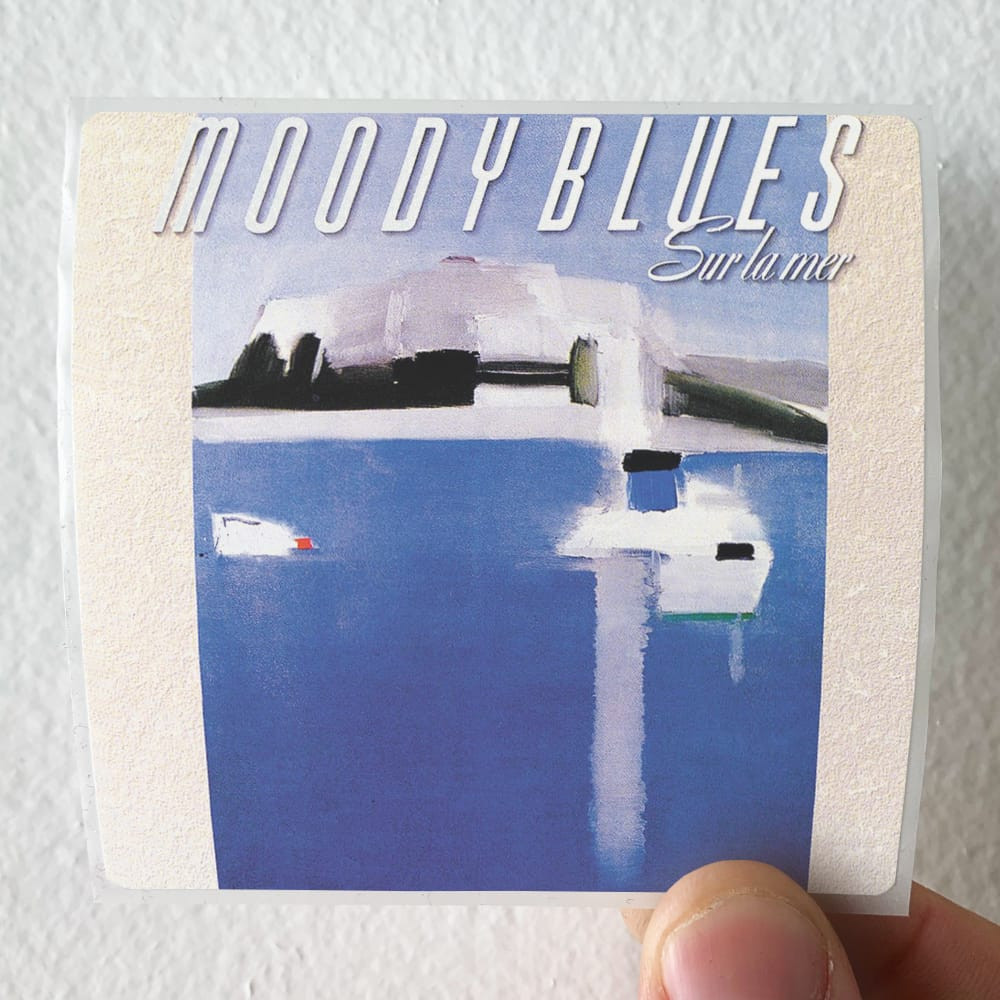 The Moody Blues Sur La Mer Album Cover Sticker