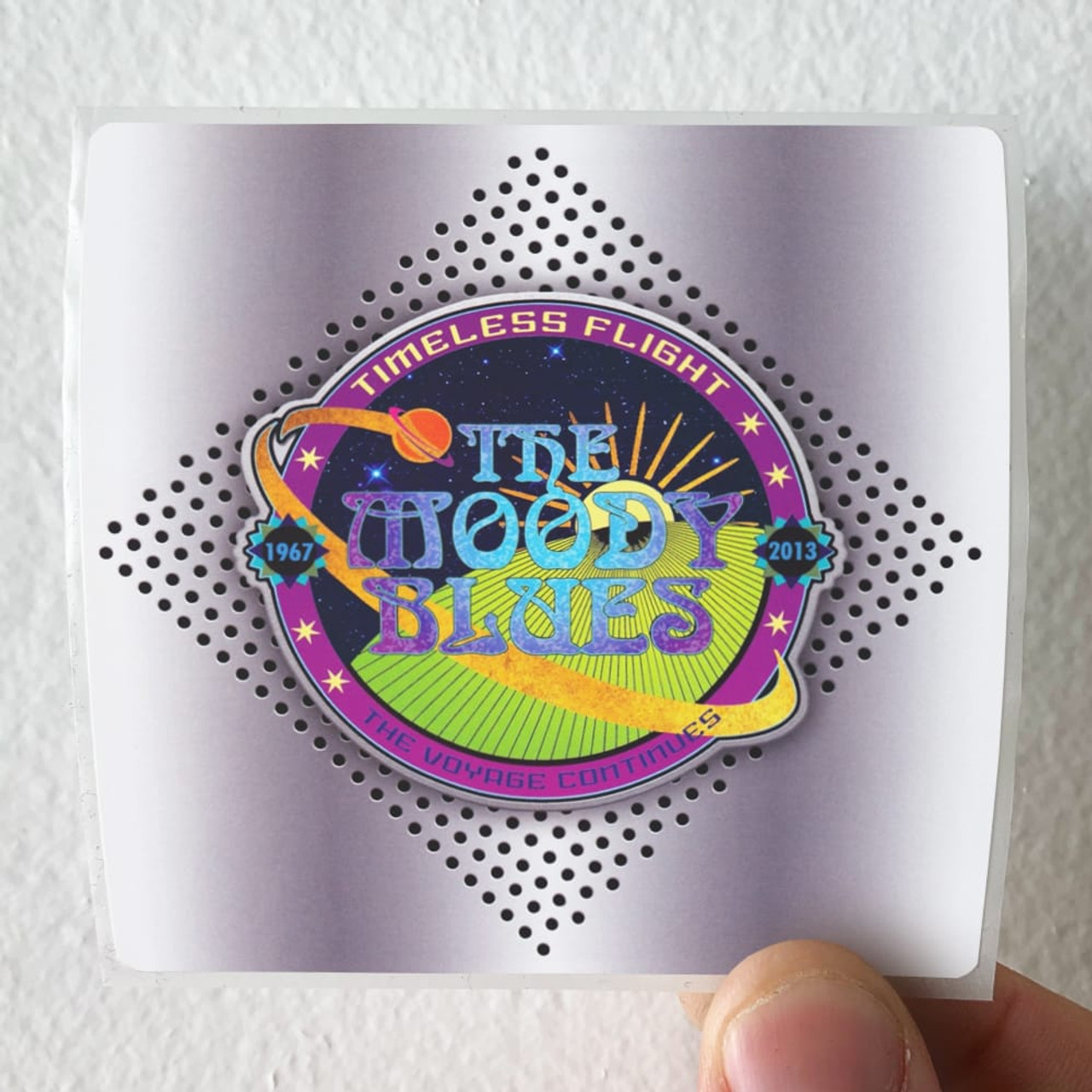 The Moody Blues Timeless Flight Album Cover Sticker