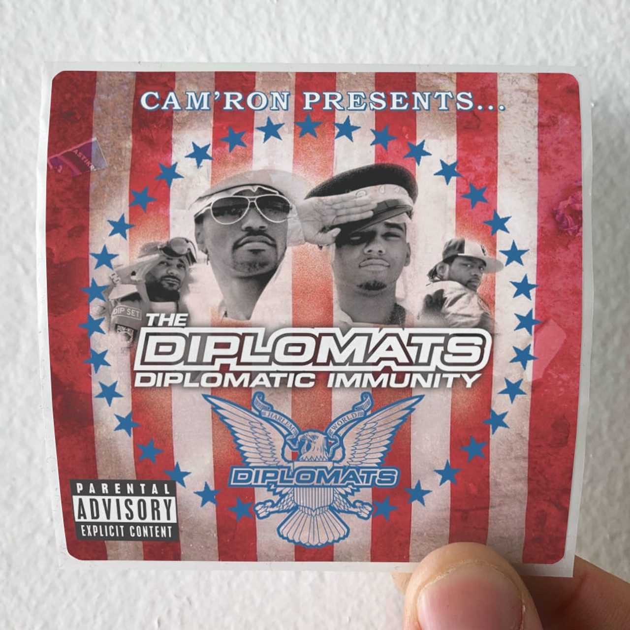 The Diplomats Diplomatic Immunity Album Cover Sticker