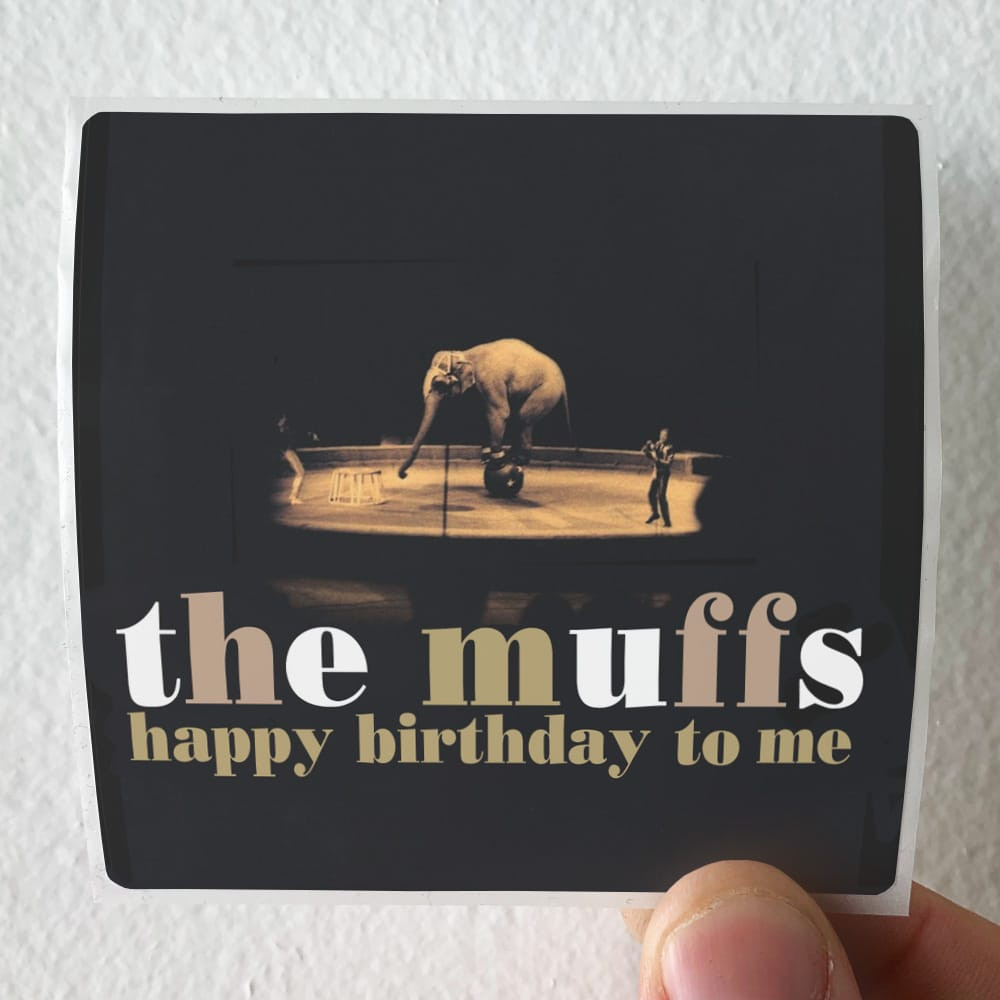 The Muffs Happy Birthday To Me Album Cover Sticker