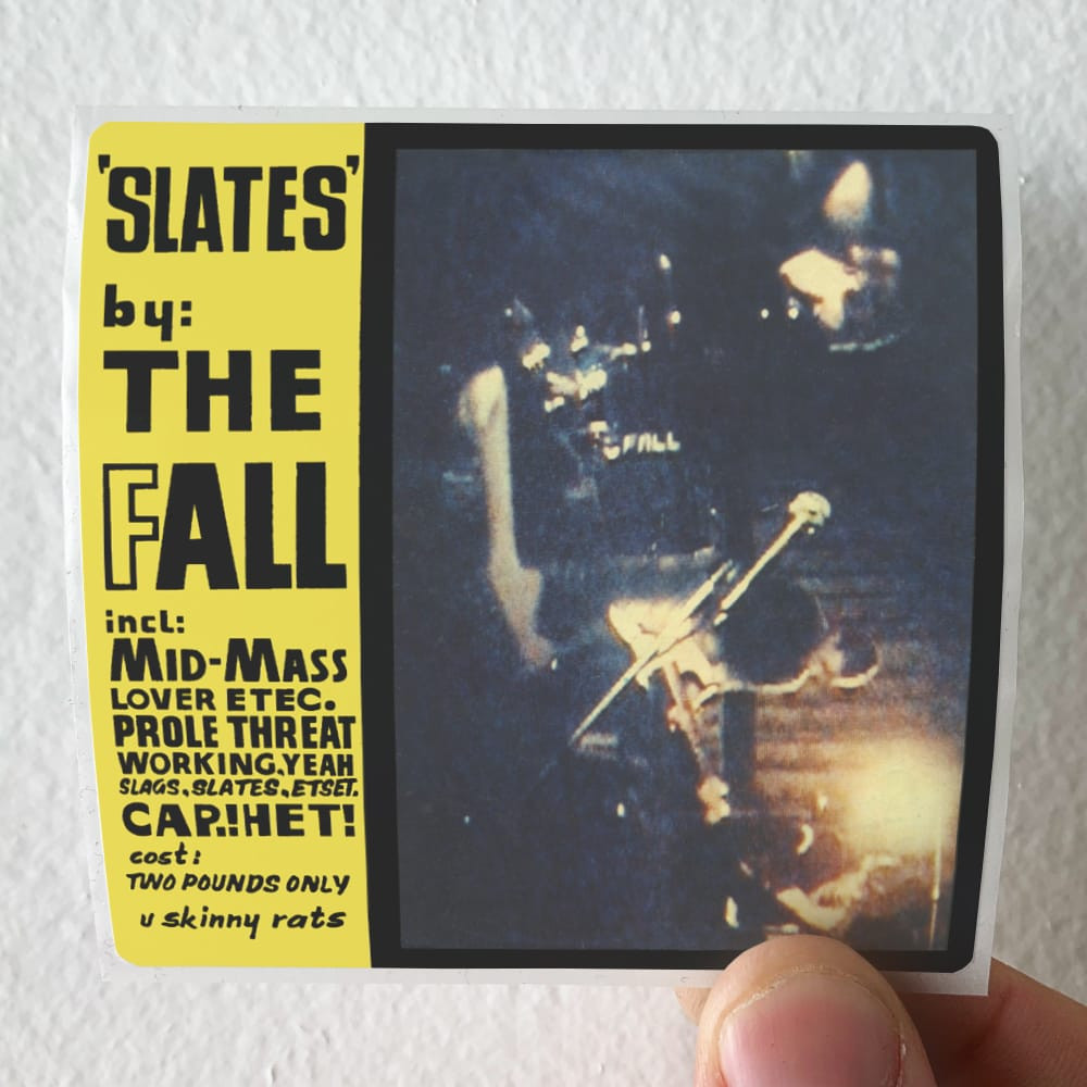 The Fall Slates Album Cover Sticker