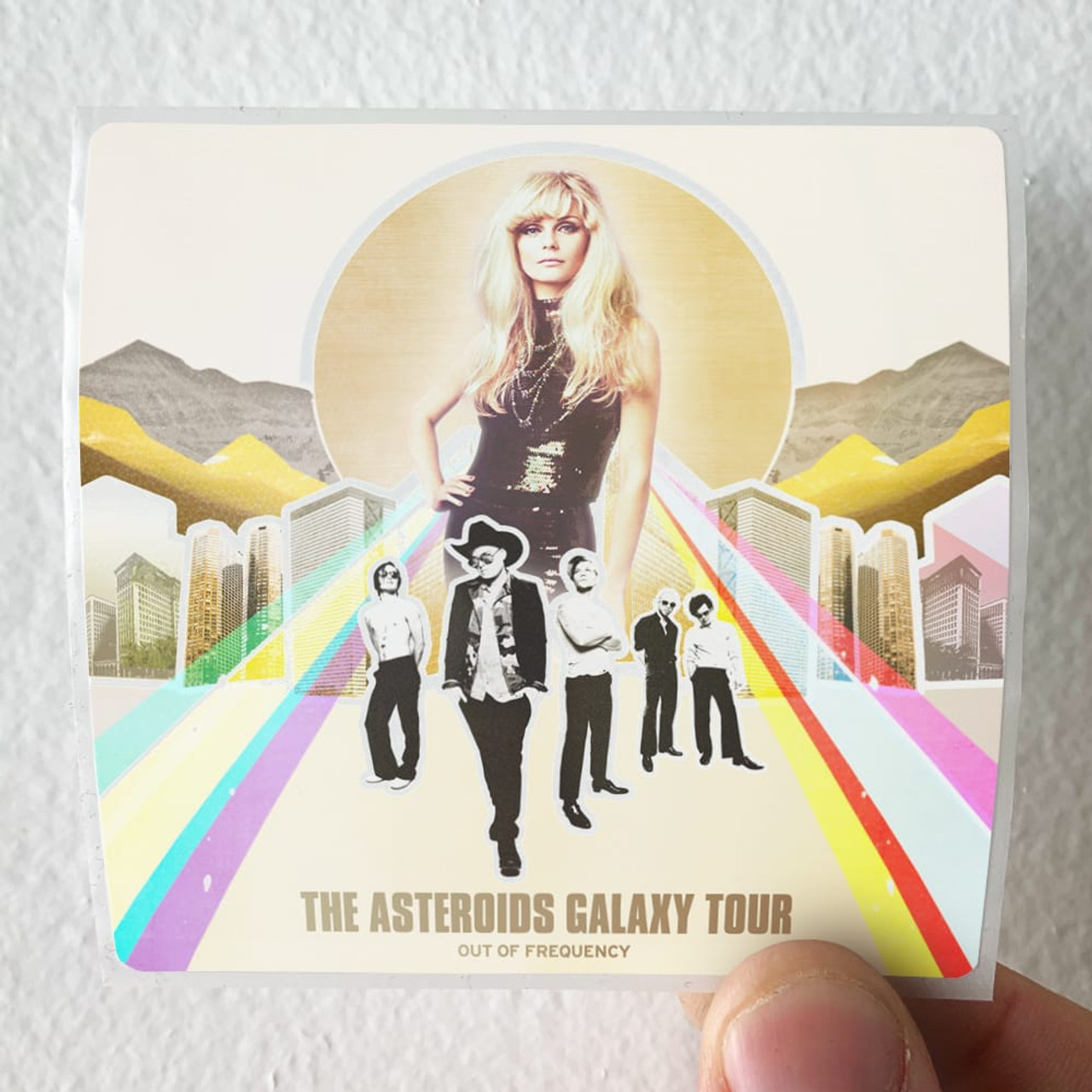 The Asteroids Galaxy Tour Album Sticker