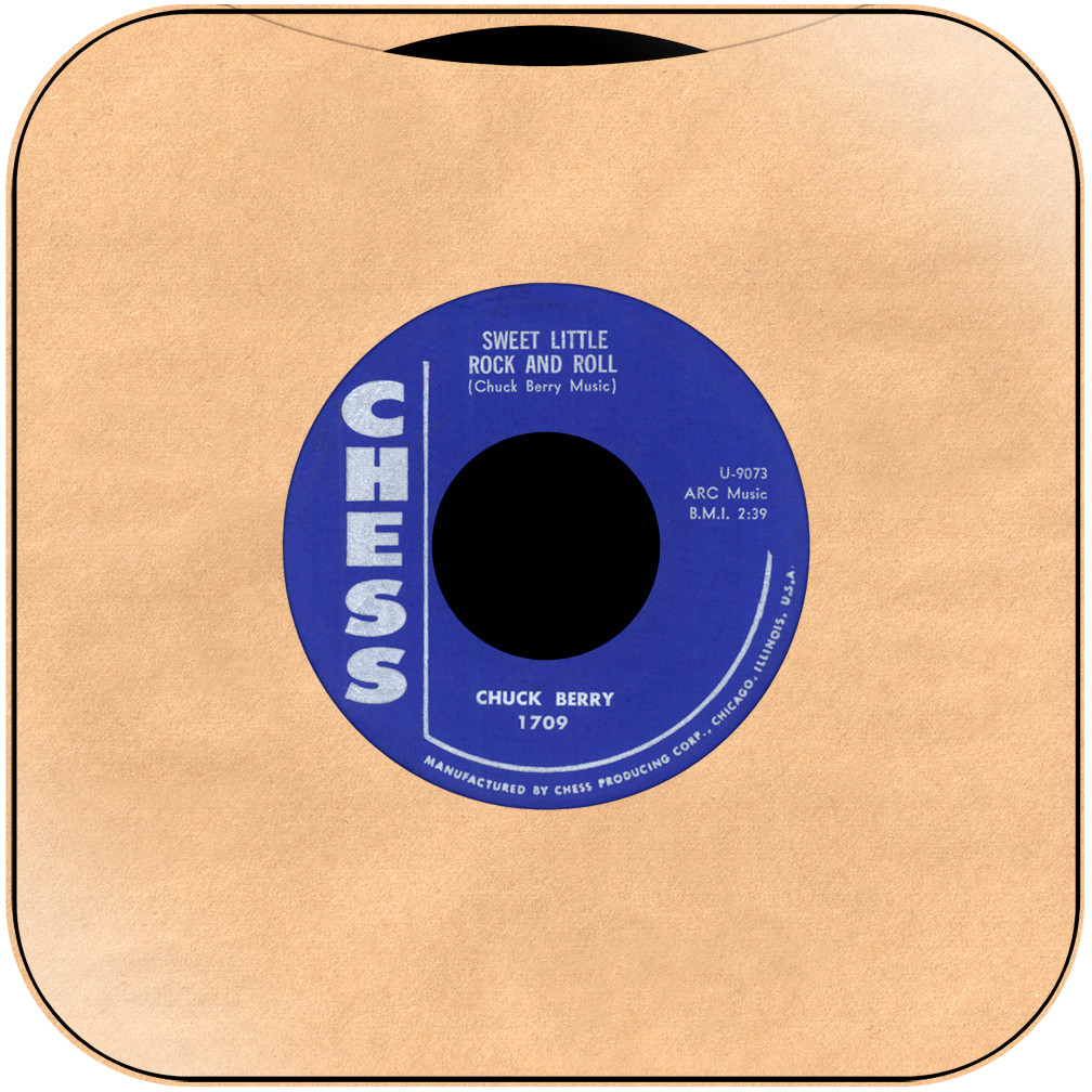 Chuck Berry Sweet Little Sixteen Album Cover Sticker Album Cover Sticker