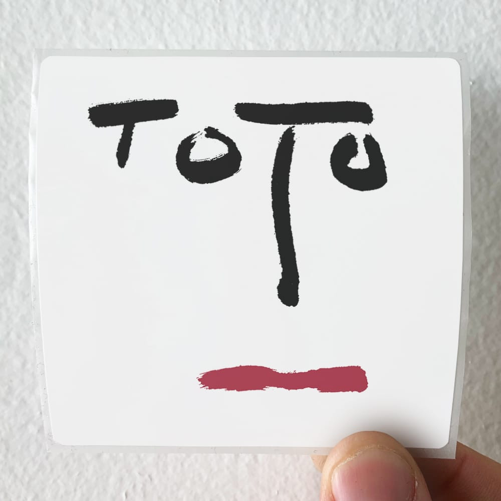 Toto Turn Back Album Cover Sticker