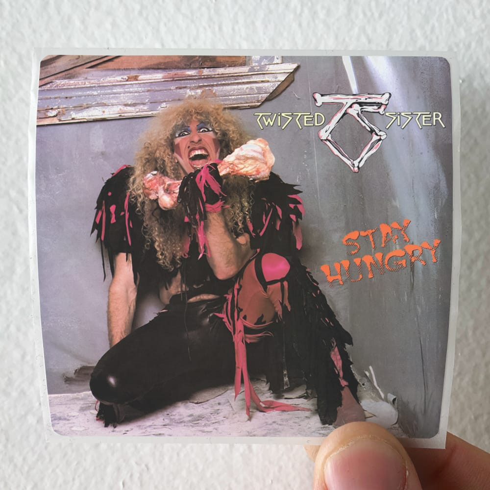 Twisted Sister Stay Hungry 1 Album Cover Sticker